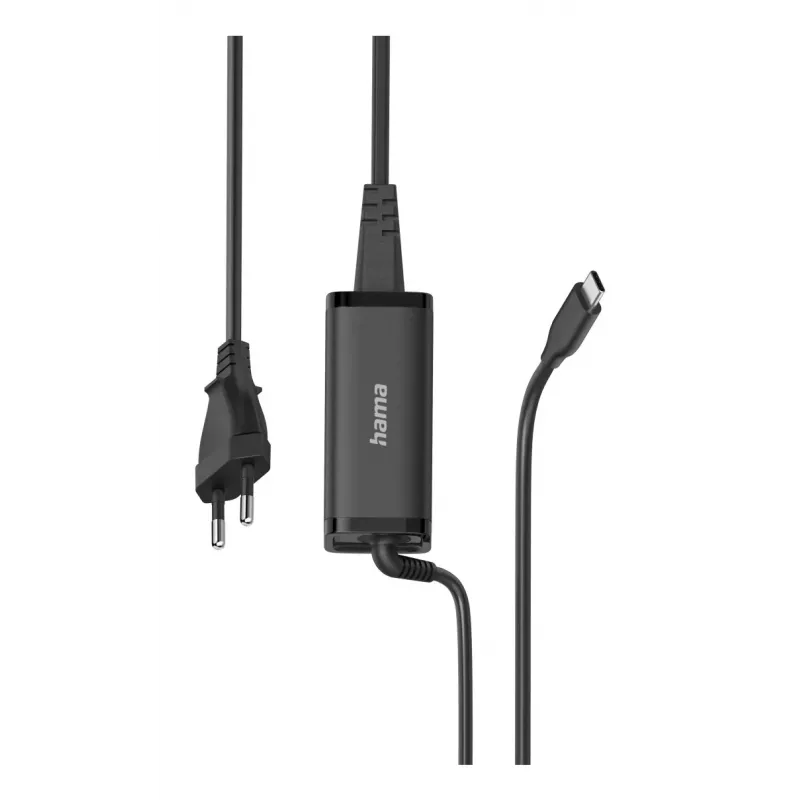Hama 00200023 Zasilacz 65W Czarny Wewnętrzny do laptopa
