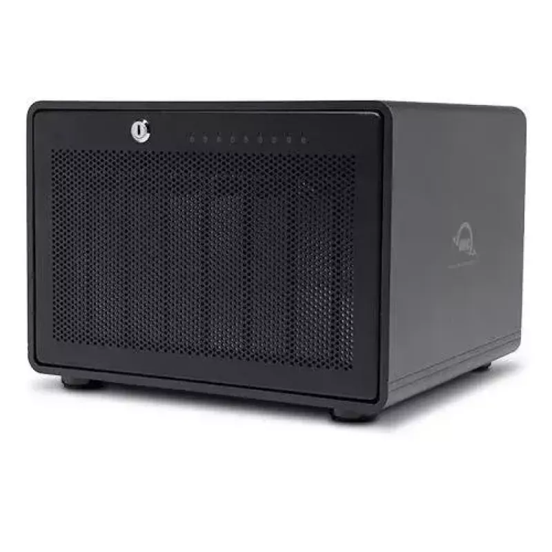 OWC ThunderBay 8 Matryca dyskowa Desktop Czarny 8 napędów HDD SSD