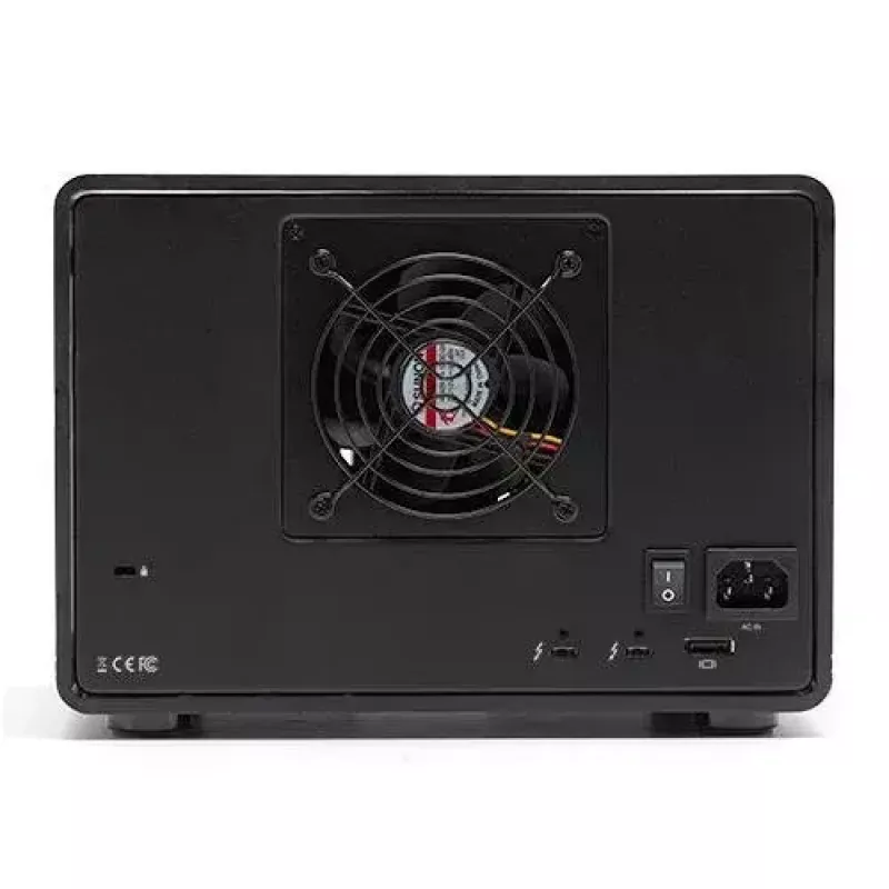 OWC ThunderBay 8 Matryca dyskowa Desktop Czarny 8 napędów HDD SSD