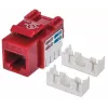 Intellinet Keystone Jack, Cat6, UTP, Punch-down, Czerwony