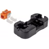 Intellinet Keystone Jack, Cat6, UTP, do zaciskania, pomarańczowy