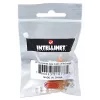 Intellinet Keystone Jack, Cat6, UTP, do zaciskania, pomarańczowy