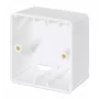 Intellinet Surface Mount Pattress Box 771900 771917 80x80x45mm Signal biały RAL9003