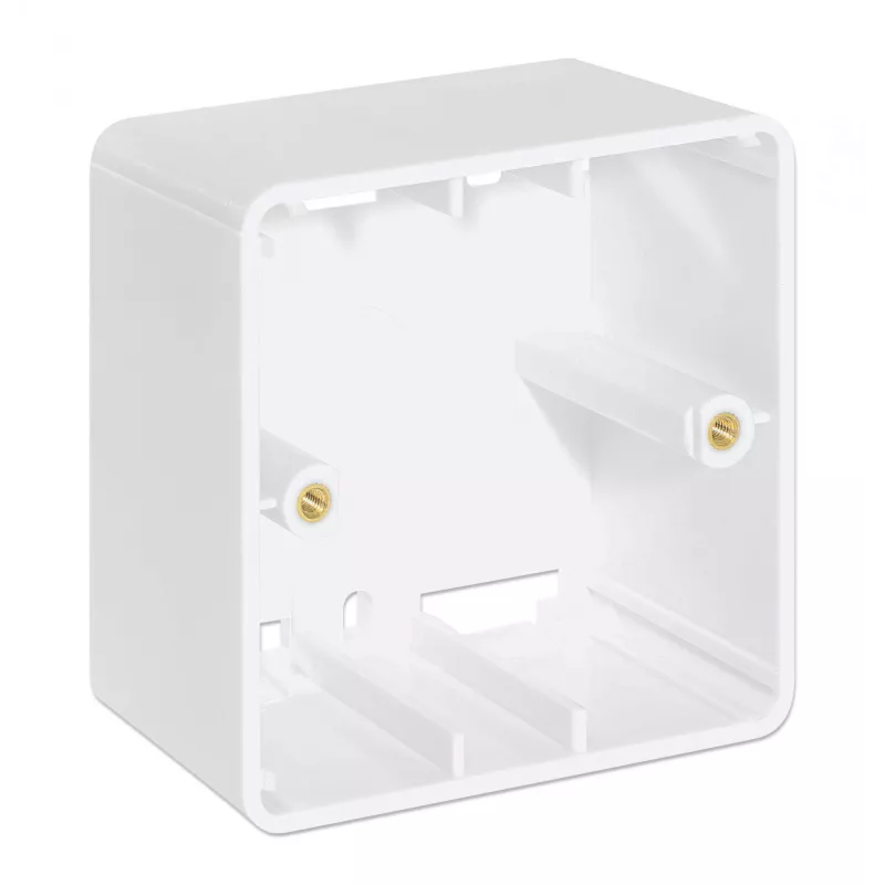 Intellinet Surface Mount Pattress Box 771900 771917 80x80x45mm Signal biały RAL9003