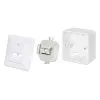Intellinet Surface Mount Pattress Box 771900 771917 80x80x45mm Signal biały RAL9003