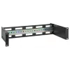 Szyna rack Intellinet 716345 Czarna Aluminium 487mm x 210mm x 89mm