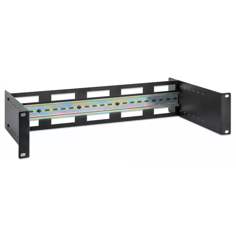 Szyna rack Intellinet 716345 Czarna Aluminium 487mm x 210mm x 89mm