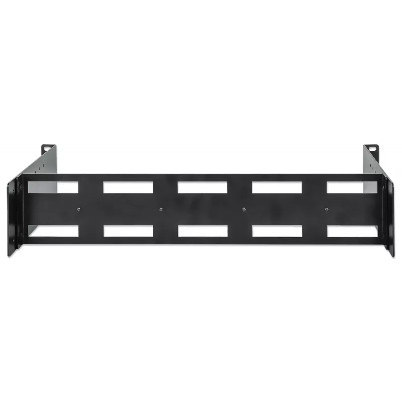 Szyna rack Intellinet 716345 Czarna Aluminium 487mm x 210mm x 89mm