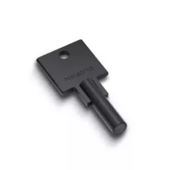 Klucz do inteligentnego zamka Netatmo NDL-K1U, szerokość 58 mm, głębokość 23 mm, waga 20 g
