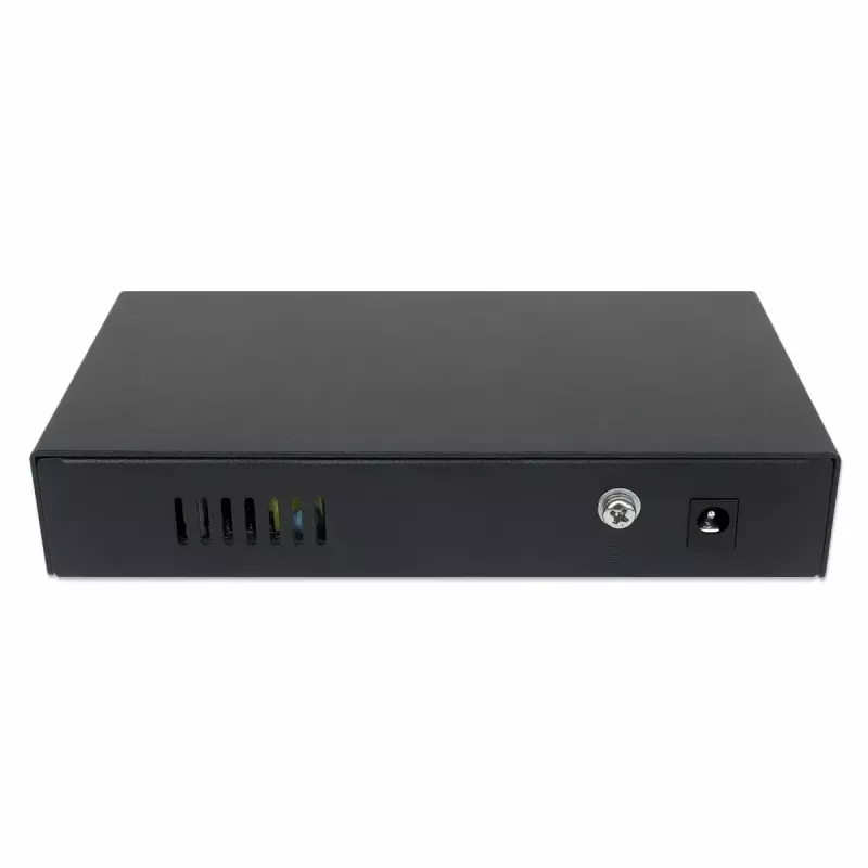 Intellinet 6-portowy przełącznik Fast Ethernet z 4 portami PoE i budżetem mocy 65 W
