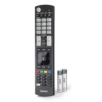 Pilot zdalnego sterowania Hama 00221061 IR Wireless do LG TV 52 przyciski