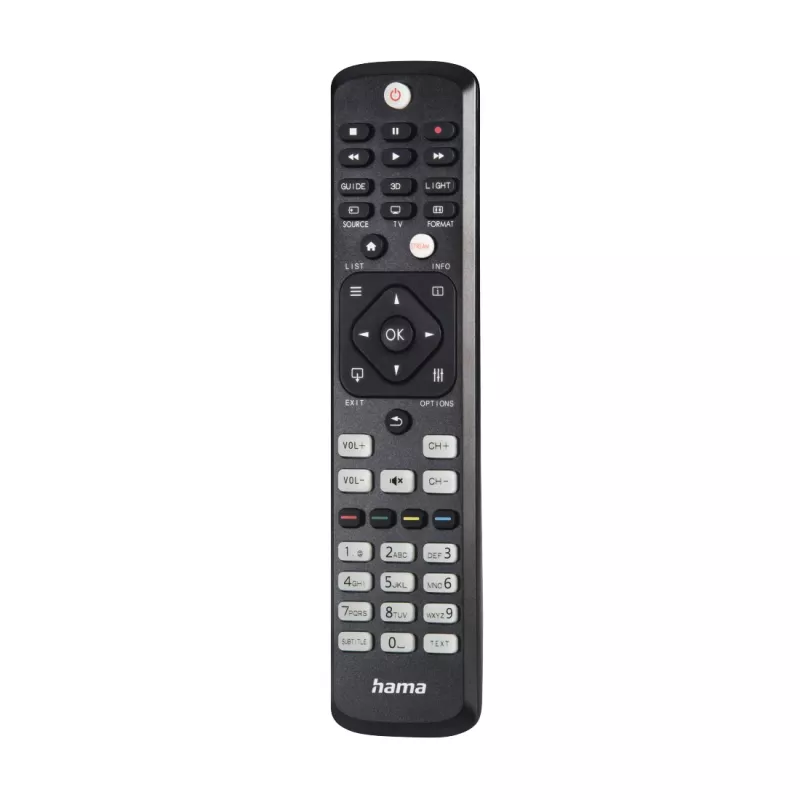 Pilot zdalnego sterowania Hama 00221063 IR Wireless TV Philips 46 przycisków