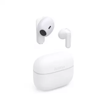 Hama Freedom Light II Zestaw słuchawkowy True Wireless Stereo (TWS) Douszne Połączenia/Muzyka Bluetooth Biały