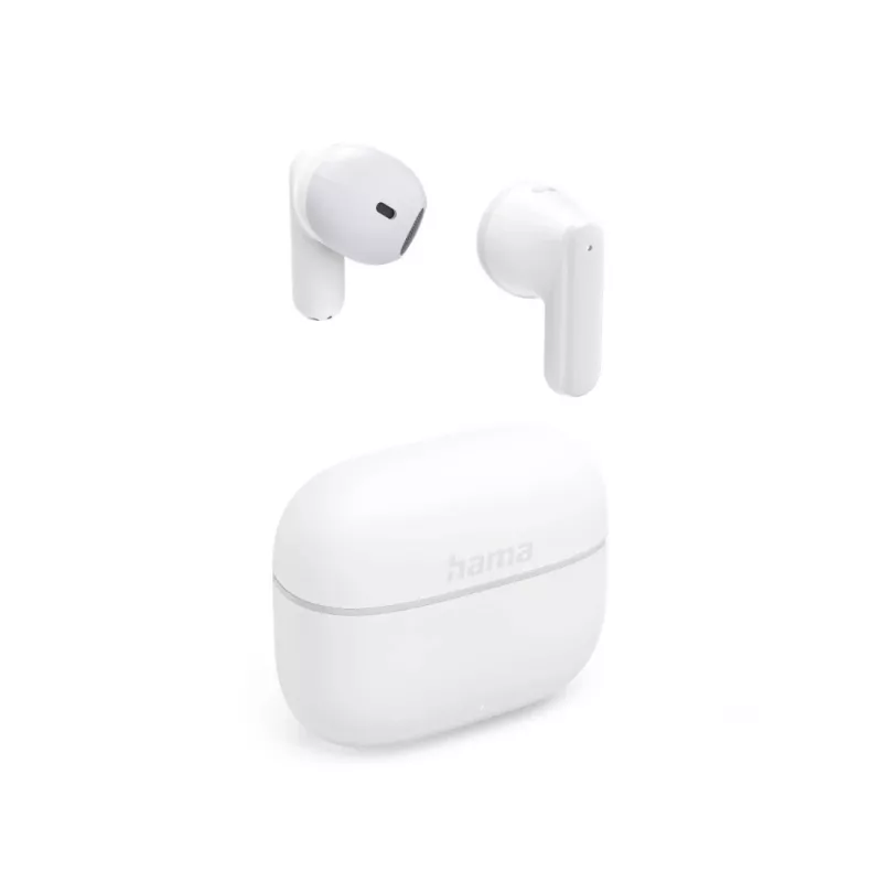 Hama Freedom Light II Zestaw słuchawkowy True Wireless Stereo (TWS) Douszne Połączenia/Muzyka Bluetooth Biały