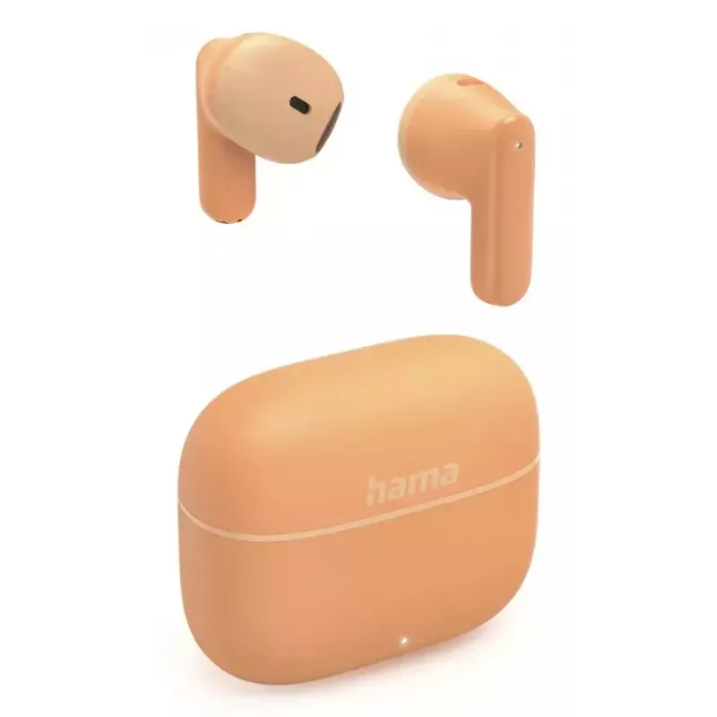 Hama Freedom Light II Zestaw słuchawkowy True Wireless Stereo (TWS) douszny Rozmowy/Muzyka Bluetooth Pomarańczowy