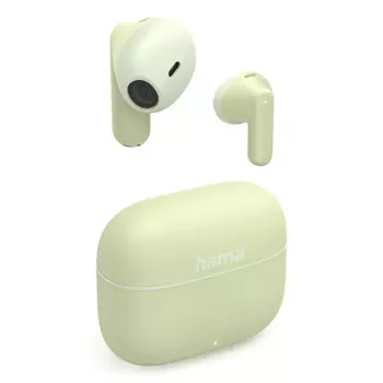 Hama Freedom Light II Zestaw słuchawkowy True Wireless Stereo (TWS) Douszne Połączenia/Muzyka Bluetooth Zielony