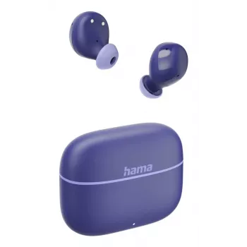 Hama Freedom Buddy II Zestaw słuchawkowy True Wireless Stereo (TWS) Douszny Rozmowy/Muzyka Bluetooth Niebieski