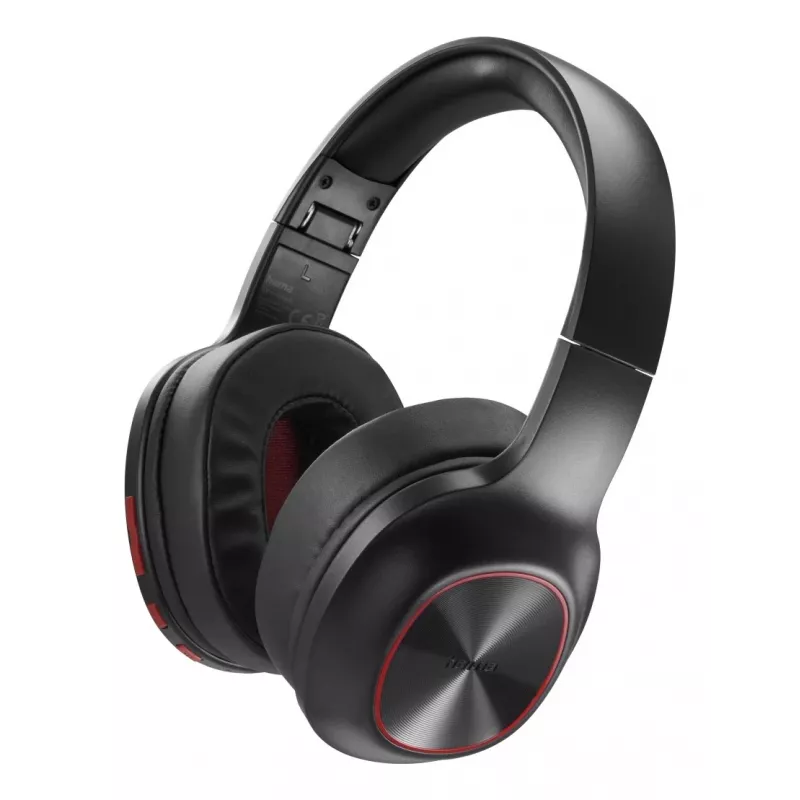 Hama Spirit Calypso III Headset Wireless Head-band Calls/Music Bluetooth Czarny, czerwony