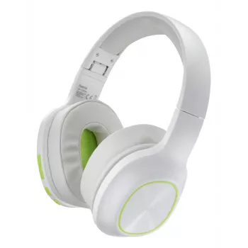 Hama Spirit Calypso III Zestaw słuchawkowy Bezprzewodowy Pałąk na głowę Połączenia/Muzyka Bluetooth Zielony, Biały