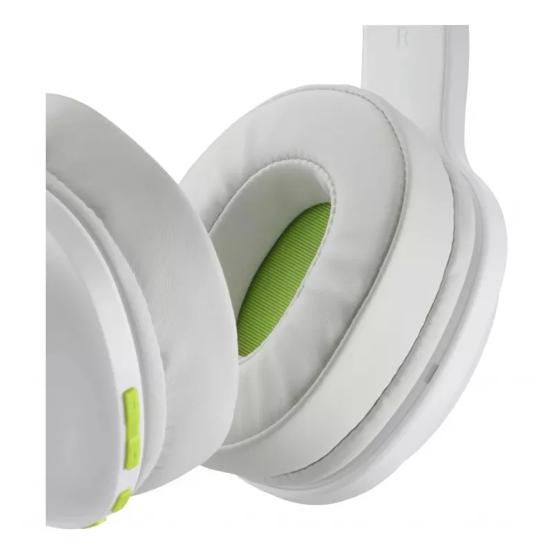 Hama Spirit Calypso III Zestaw słuchawkowy Bezprzewodowy Pałąk na głowę Połączenia/Muzyka Bluetooth Zielony, Biały