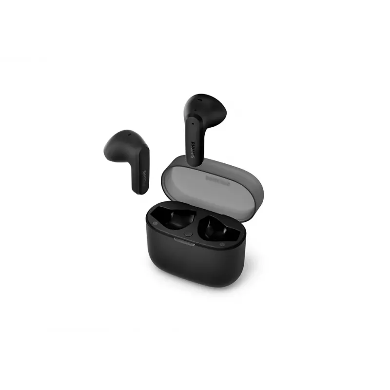 Philips TAT2139BK/00 słuchawki/zestaw słuchawkowy Bezprzewodowe dokanałowe Rozmowy/Muzyka Bluetooth Czarny