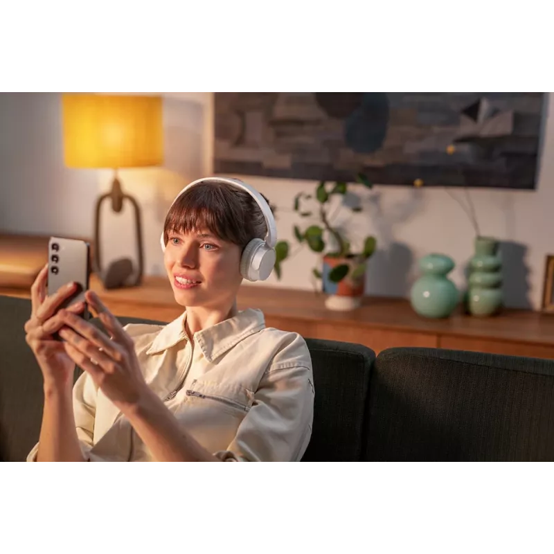 Philips TAH3209WT/00 headphones/headset Wireless Head-band Calls/Music Bluetooth biały