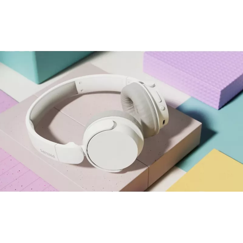 Philips TAH3209WT/00 headphones/headset Wireless Head-band Calls/Music Bluetooth biały