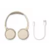 Philips TAH3209BG/00 słuchawki/zestaw słuchawkowy Bezprzewodowy Nagłowny Rozmowy/Muzyka Bluetooth Beżowy