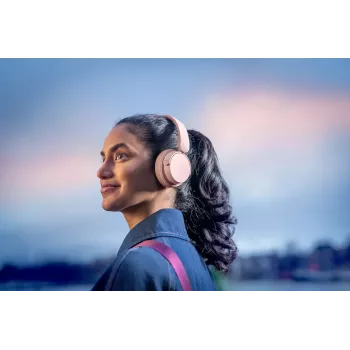Philips 4000 series TAH4209PK/00 słuchawki/zestaw słuchawkowy Bezprzewodowe, Bluetooth Nagłowne Połącia/Muzyka Różowy