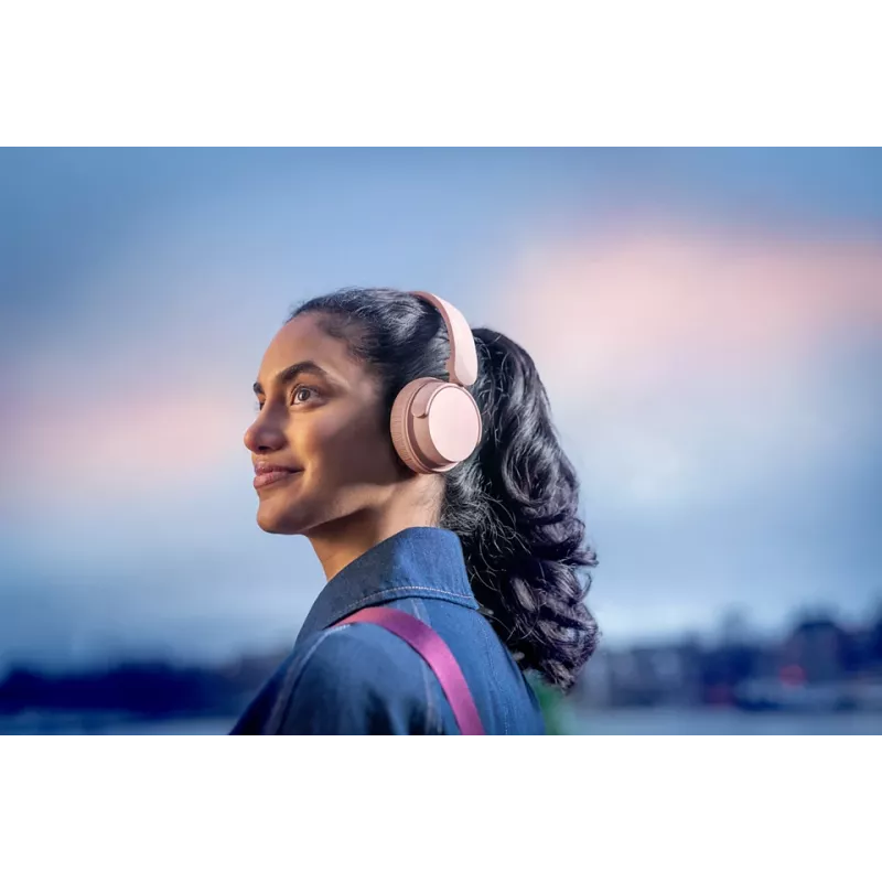 Philips 4000 series TAH4209PK/00 słuchawki/zestaw słuchawkowy Bezprzewodowe, Bluetooth Nagłowne Połącia/Muzyka Różowy