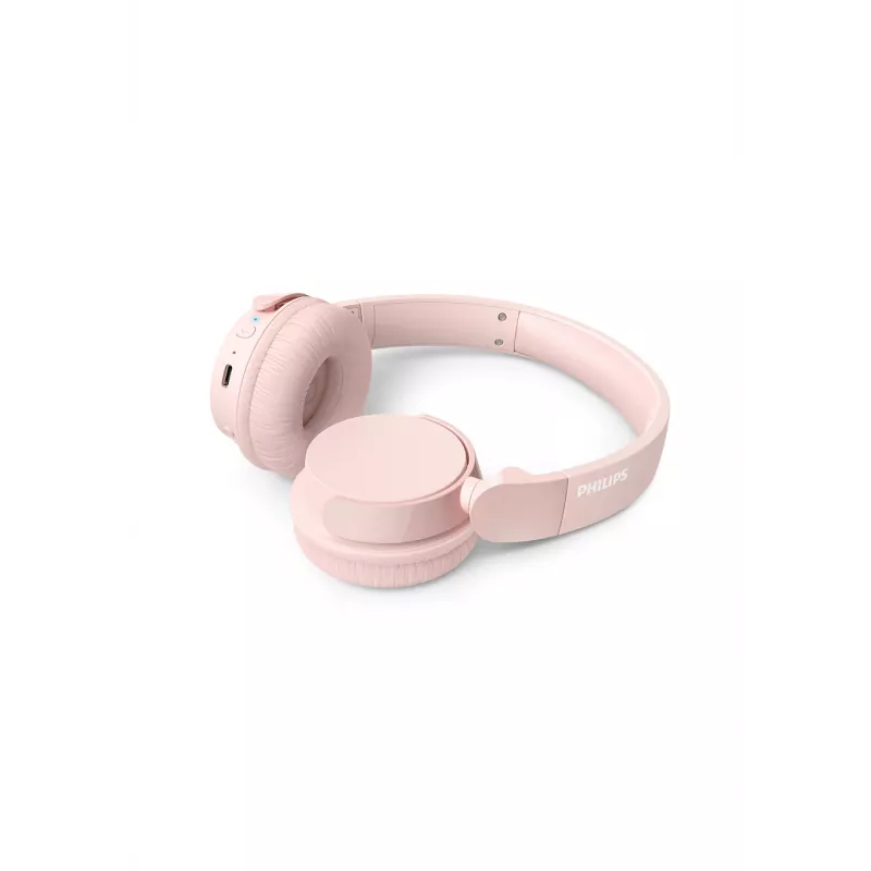 Philips 4000 series TAH4209PK/00 słuchawki/zestaw słuchawkowy Bezprzewodowe, Bluetooth Nagłowne Połącia/Muzyka Różowy