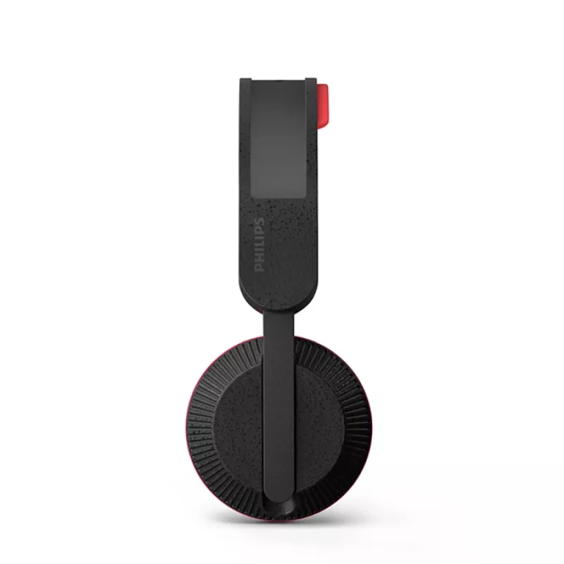 Słuchawki Philips 6000 series TAA6219BK/00 Bezprzewodowe nauszne Muzyka Bluetooth Czarny, Czerwony
