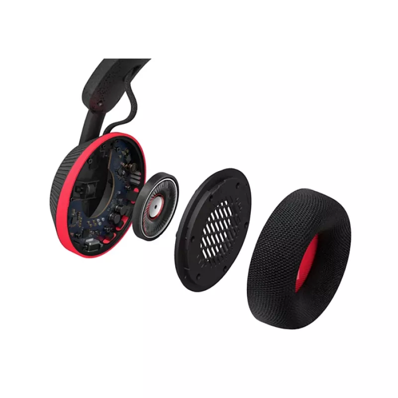 Słuchawki Philips 6000 series TAA6219BK/00 Bezprzewodowe nauszne Muzyka Bluetooth Czarny, Czerwony