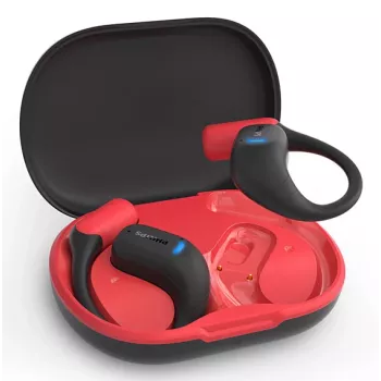 Słuchawki Philips 6000 series TAA6709BK/00 zestaw słuchawkowy True Wireless Stereo (TWS) z zaczepem na ucho Sportowe Bluetooth Czarny, Czerwony