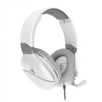 Turtle Beach Recon 200 biały Gen 2 Przewodowy wzmacniany zestaw słuchawkowy do gier – PS4, PS5, Xbox Series X|S, Xbox One i PC