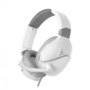 Turtle Beach Recon 200 biały Gen 2 Przewodowy wzmacniany zestaw słuchawkowy do gier – PS4, PS5, Xbox Series X|S, Xbox One i PC