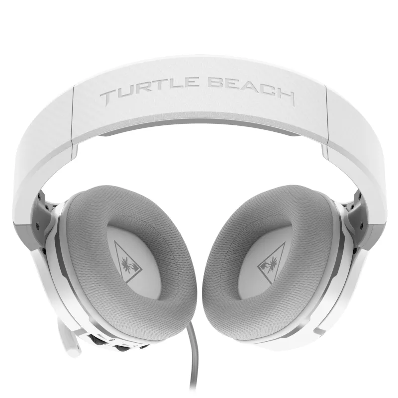 Turtle Beach Recon 200 biały Gen 2 Przewodowy wzmacniany zestaw słuchawkowy do gier – PS4, PS5, Xbox Series X|S, Xbox One i PC