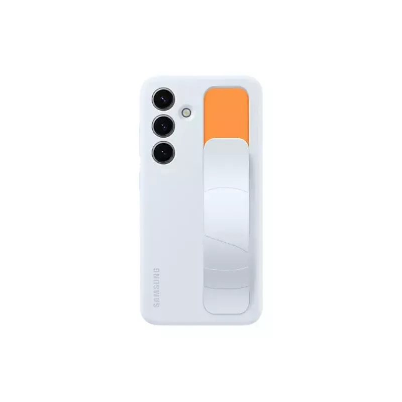 Cover Samsung Galaxy S24 Light niebieski Monochromatic Desktop Stand