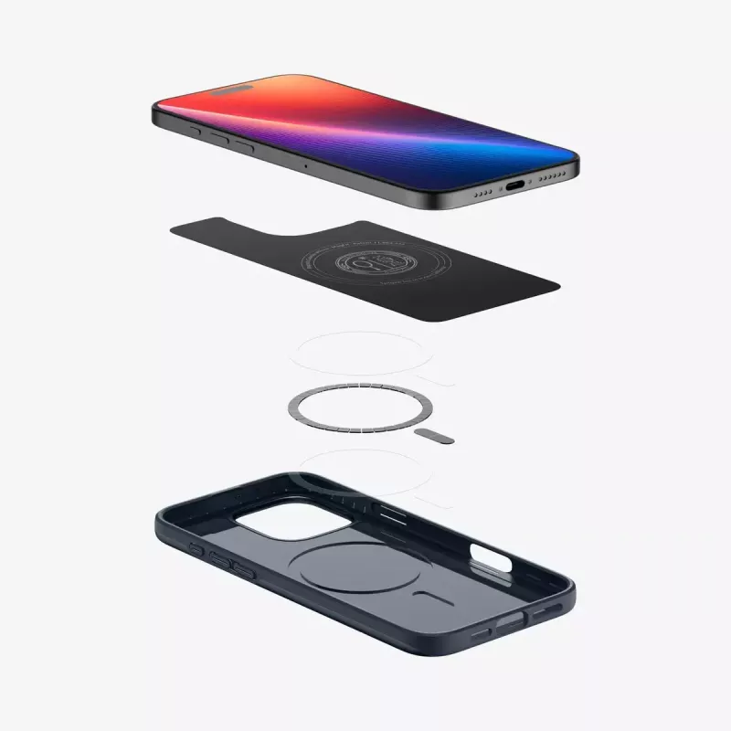 Spigen iPhone 16 Pro Max Case etui na telefon komórkowy Czarny