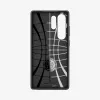 Spigen Galaxy S25 Ultra Case Liquid Air Matte Czarny Cover Samsung Galaxy S25 Ultra 6.9 inch
