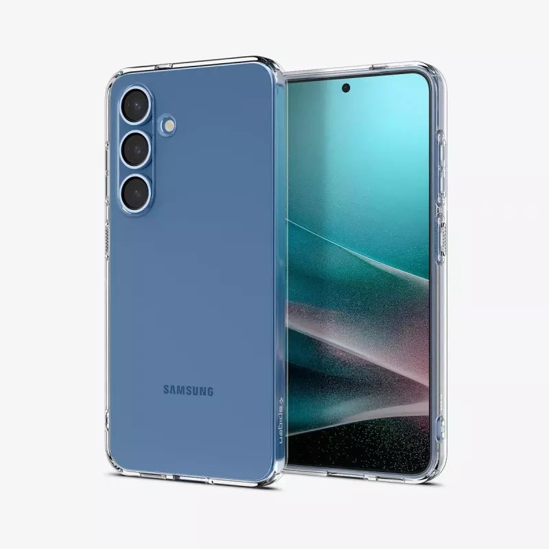 Etui Spigen Galaxy S25 przezroczyste 6,2 cala