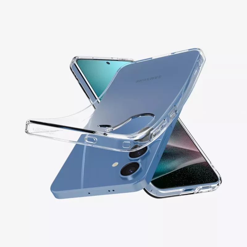 Etui Spigen Galaxy S25 przezroczyste 6,2 cala