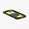 Spigen Galaxy S25 Case Tough Armor AI czarny pokrowiec ze stojakiem biurkowym