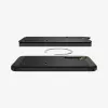 Spigen Galaxy S25 Case Tough Armor AI czarny pokrowiec ze stojakiem biurkowym