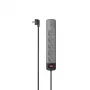 Hama 00223056 power extension 1.5 m 5 AC outlet(s) Indoor Czarny, szary