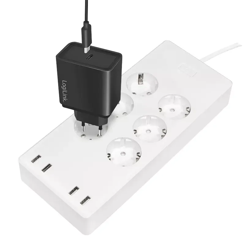 LogiLink Wi-Fi Smart Socket outlet 6-drożne CEE 7/3 4x USB