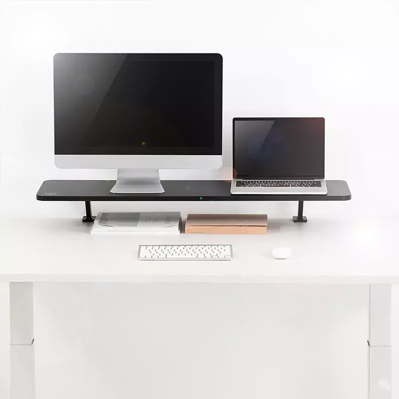 Uchwyt do monitora LogiLink BP0154 81,3 cm 32 cale Biurko Czarny Zacisk/przelotowy