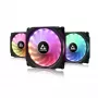 Chieftec CF-3012-RGB system chłodzenia komputera Wentylator do obudowy 12 cm Czarny