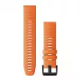 Pasek Garmin QuickFit 22 Pomarańczowy Silikon