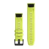 Pasek Garmin QuickFit 22 żółty silikon